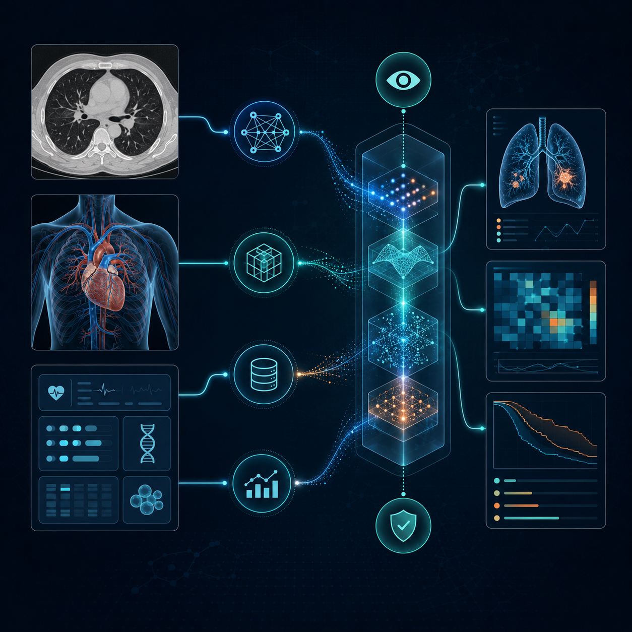 Agentic and multimodal artificial intelligence for healthcare research